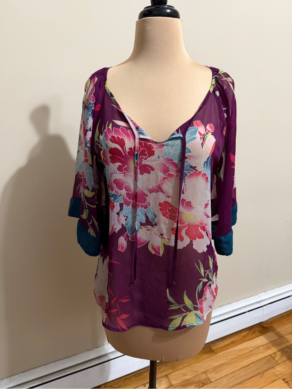 Express floral blouse -